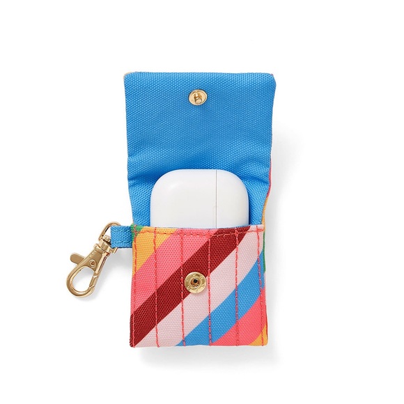 BAN.DO ~ HOLD IT! WIRELESS EARBUDS CASE - RAINBOW STRIPE - Picture 3 of 6